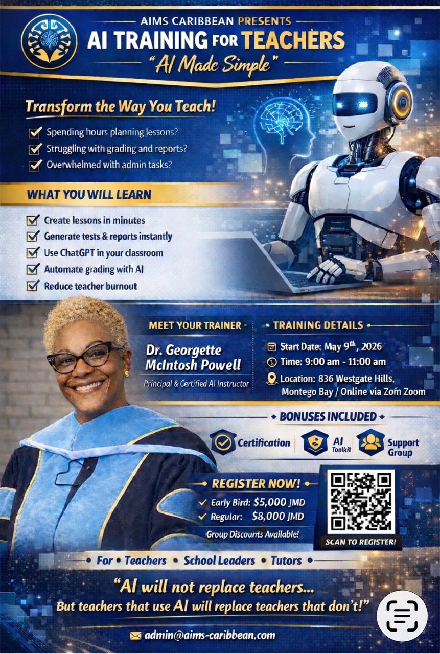 A.I. For Teachers Workshop(2 hr)